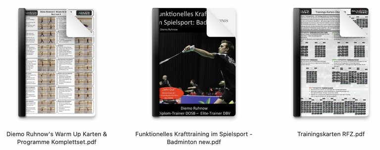 Badminton Saisonvorbereitung 3