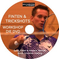 DVD Badminton Rückhand Clear Technik lernen 