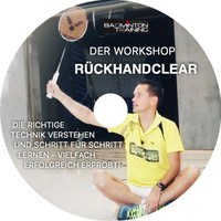 DVD Badminton Rückhand Clear Technik lernen 